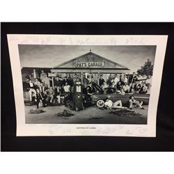 TORONTO MAPLE LEAFS AUTOGRAPHED (BY ALL PLAYERS) "GETTING IT GOING" 36" X 24" PHOTO W/ COA