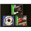 Image 1 : PLAYSTATION VIDEO GAME LOT (NEED FOR SPEED, GT2, 2001 NASCAR)