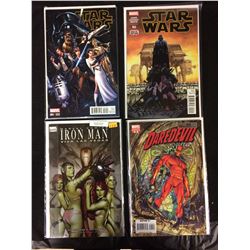 STAR WARS, IRON MAN & DAREDEVIL COMICS LOT