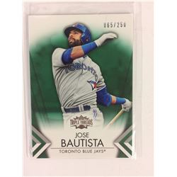 2012 Topps Triple Threads Gold #45 Jose Bautista (065/250)