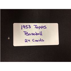 1953 TOPPS BASEBALL CARD LOT