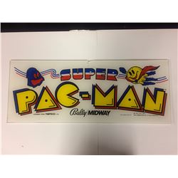 ARCADE GAME GLASS (SUPER PACMAN)