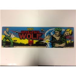 ARCADE GAME GLASS (OPERATION WOLF)