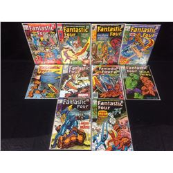 FANTASTIC FOUR COMIC BOOK LOT (#93, 105, 104, 95 & MORE...)