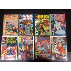 COMIC BOOK LOT  (LOIS LANE, IRON MAN, SILVER SURFER)