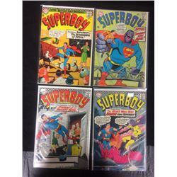 SUPERBOY COMIC BOOK LOT (#134, 137, 132, 142)
