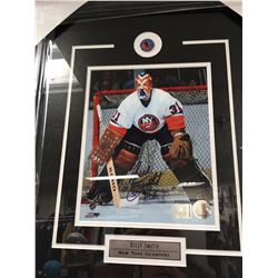 BILLY SMITH SIGNED 14" X 18" FRAMED & MATTED  PHOTO W/ COA