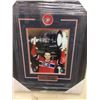 Image 1 : JEAN BELIVEAU SIGNED 14" X 18" FRAMED & MATTED PHOTO W/ COA (INSCRIBED HOF 1972)
