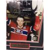 Image 2 : JEAN BELIVEAU SIGNED 14" X 18" FRAMED & MATTED PHOTO W/ COA (INSCRIBED HOF 1972)