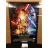 Image 1 : JJ ABRAHAMS AUTOGRAPHED STAR WARS "THE FORCE AWAKENS" 12" X 18" PHOTO /POSTER W/ PSA COA