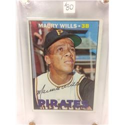 1967 Topps #570 Maury Wills