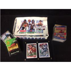 SPORTS TRADING CARDS LOT (FOOTBALL, GOLF, BASKETBALL)