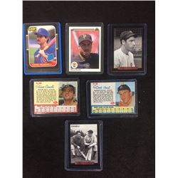 VINTAGE BASEBALL CARD LOT (PALMIERO, BONDS, CIMOLI, VEAL & MORE...)