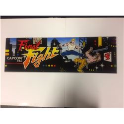 ARCADE GAME GLASS (FINAL FIGHT)