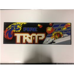 ARCADE GAME GLASS (FIRE TRAP)