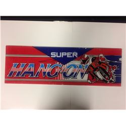 ARCADE GAME GLASS (SUPER HANG ON)