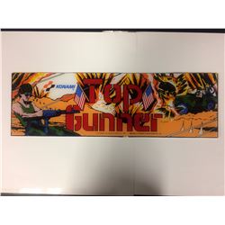 ARCADE GAME GLASS (TOP GUNNER)