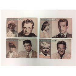 THEN & NOW ARCADE VENDING CARD LOT (BABY & MOVIE STAR) RARE