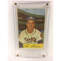 1954 Bowman #201 Bobby Thomson
