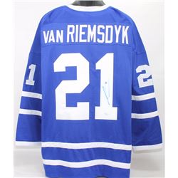 James van Riemsdyk Signed Maple Leafs Jersey (JSA COA)