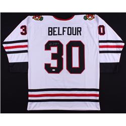 Ed Belfour Signed Blackhawks Jersey (JSA COA)