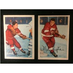 1953-54 Parkhurst (#41 PRONOVOST, #42 PRYSTAI)