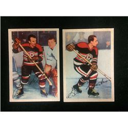 1953-54 Parkhurst (#77 McFADDEN, MORTSON)