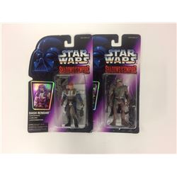1996 Star Wars Chewbacca & Dash Rendar Shadows of the Empire figures