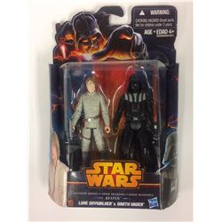 STAR WARS MISSION SERIES FIGURES (LUKE SKYWALKER & DARTH VADER)