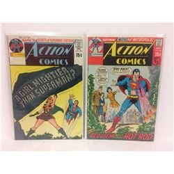 ACTION COMICS (#395, 394) DC