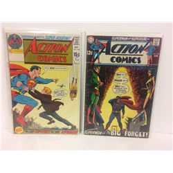 ACTION COMICS (#393, 375) DC