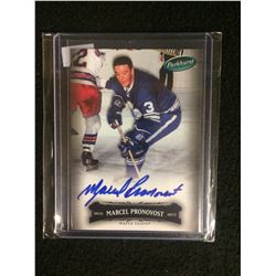 2006 Upper Deck Parkhurst Autographed CARD #102 Marcel Pronovost