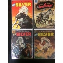 SILVER & LONE RANGER COMIC BOOK LOT