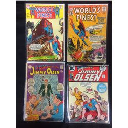 WORLDS FINEST & JIMMY OLSEN COMIC BOOK LOT