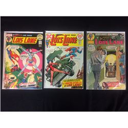 LOIS LANE COMIC BOOK LOT (#120, 135, 105)