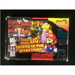 Super Nintendo SNES Super Mario RPG: Legend of the Seven Stars (IN BOX)
