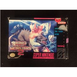 King of the Monsters 2 (SNES Super Nintendo) RARE!