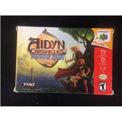 NINTENDO 64 N64 AIDYN CHRONICLES THE FIRST IMAGE RARE (2001)