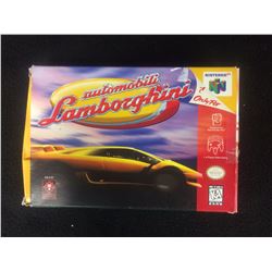 Automobili Lamborghini (Nintendo 64 n64, 1997) W/ BOX