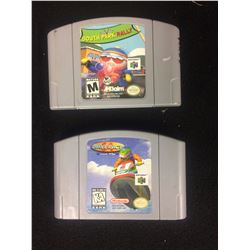 NINTENDO 64 VIDEO GAME LOT (SOUTH PARK RALLY, WAVE RACE)