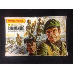 IN BOX MATCHBOX COMMANDOS 13 TROOPS (1-32) BRITISH