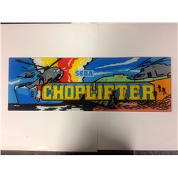 ARCADE GAME GLASS (CHOPLIFTER)