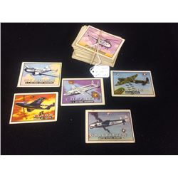 1950'S WINGS TRADING CARDS LOT (70 CARDS)