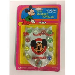 Vintage Disney Mickey Mouse Marbles by Monogram (new in pkg)