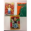 Image 1 : Vintage Bendable Poseable Action Figure LOT (GUMBY, POPEYE, HOMER SIMPSON)