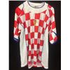 Image 1 : Team Croatia Federation Soccer Jersey SS Men Checkered Stadium Home