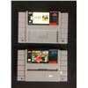 Image 1 : SUPER NINTENDO VIDEO GAME LOT (PGA TOUR 96 & F1 ROC)