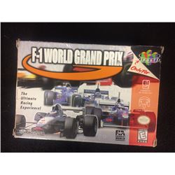 F-1 World Grand Prix Nintendo 64 N64 w/Box