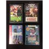 Image 1 : SEGA GENESIS VIDEO GAME LOT (SPORTS TALK 93, JAMMIT, LARUSSA BASEBALL, SPORTS TALK BASEBALL)