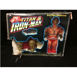 TITAN & IRON MAN CHENG CHING TOYS BATTERY OPERATED 80'S